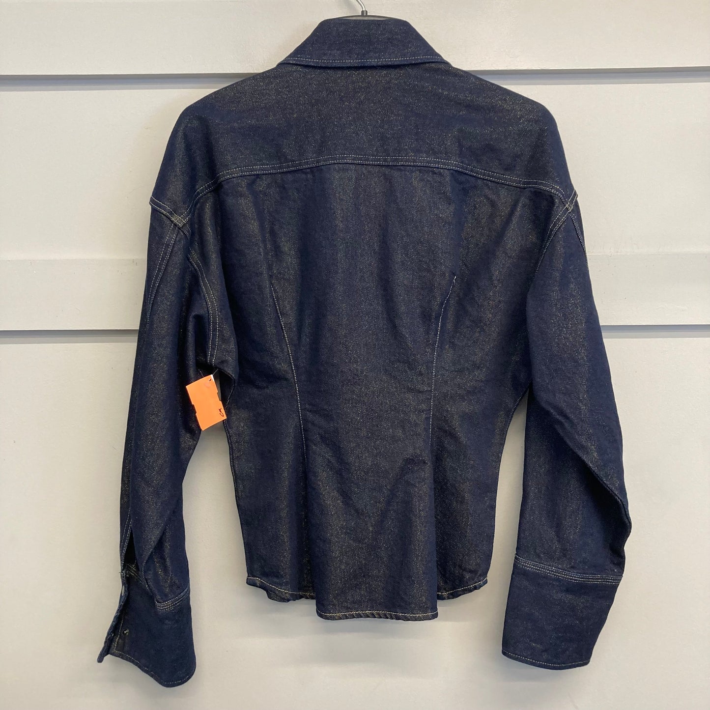 Jacket Denim By H&M In Blue Denim, Size:S