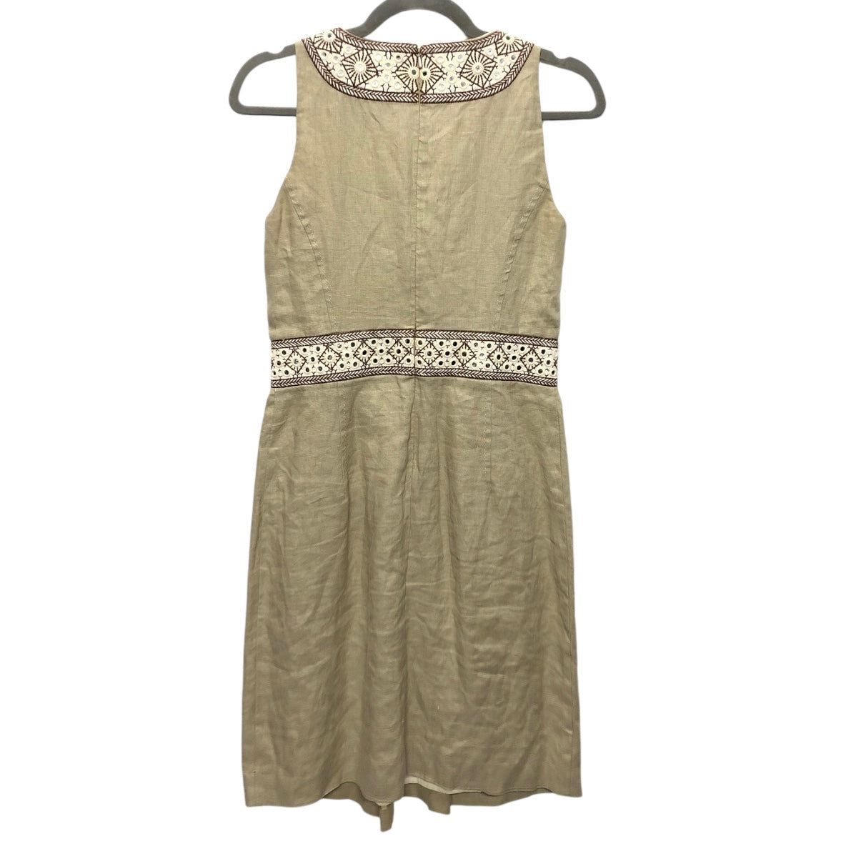 Dress Designer By Tory Burch In Beige, Size:2