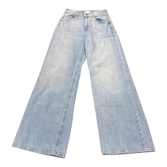 Jeans Straight By H&M In Blue Denim, Size:6