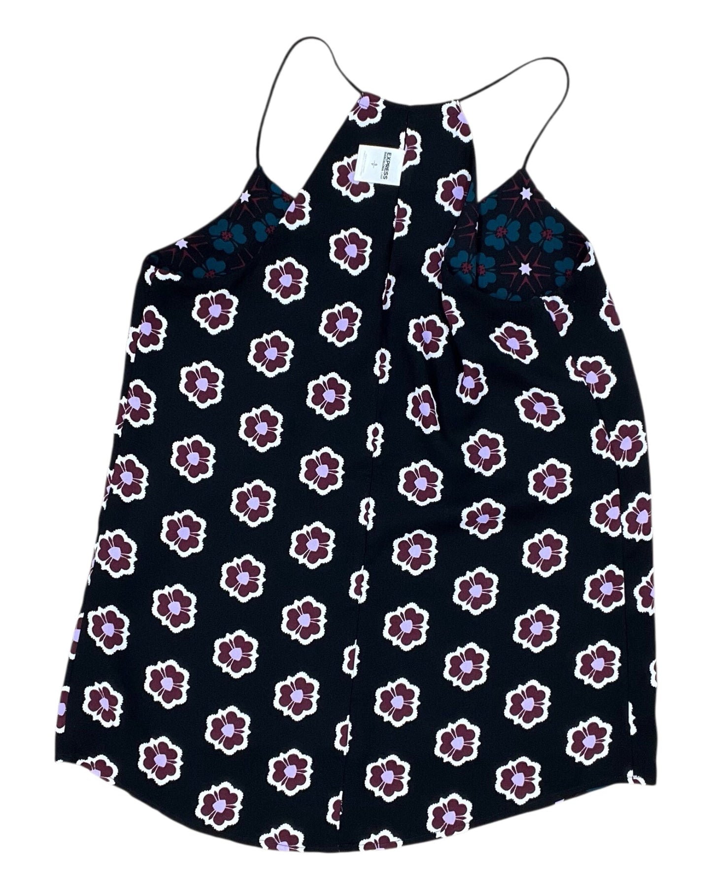 Top Sleeveless By Express In Black, Size:S
