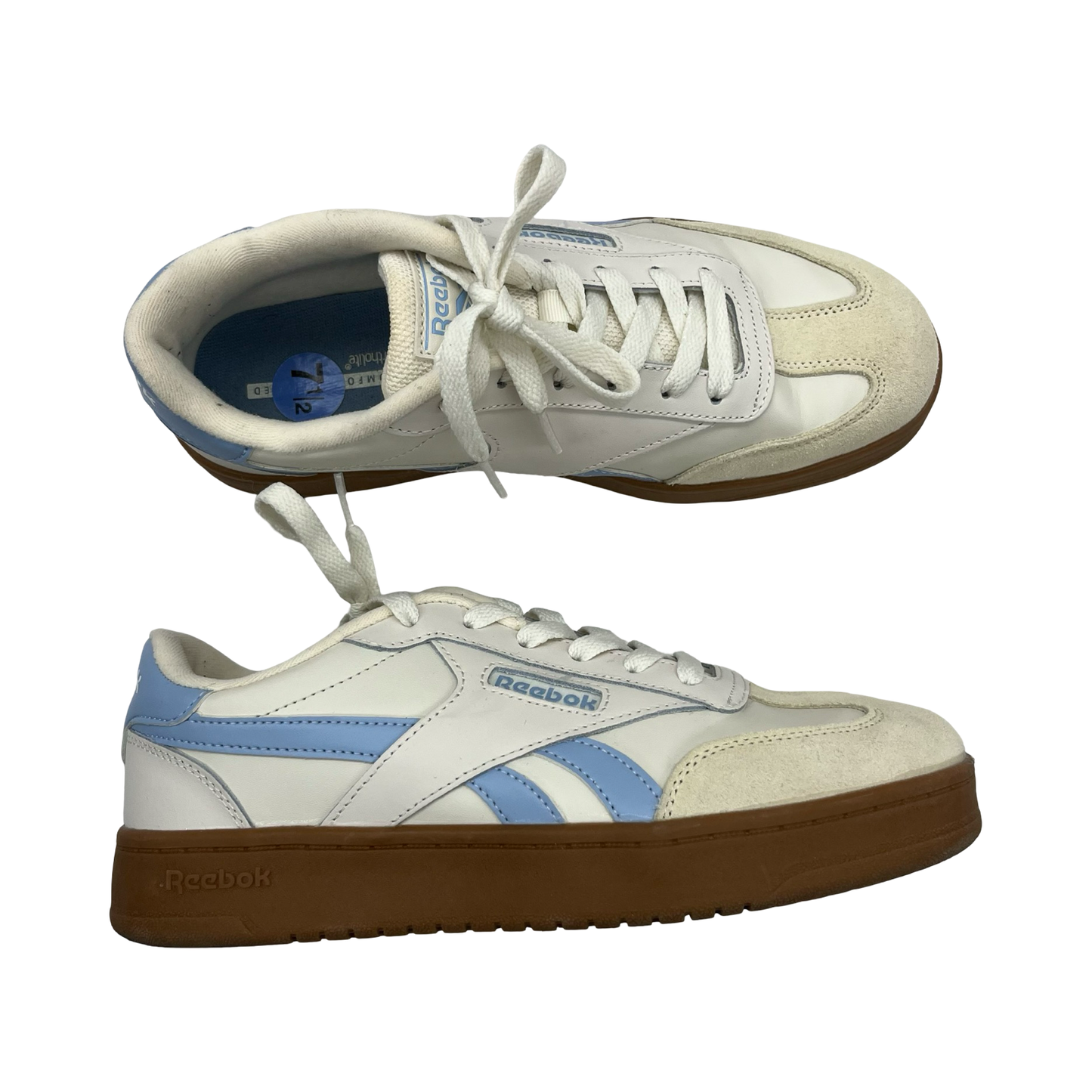 Shoes Sneakers By Reebok In Cream, Size:7.5