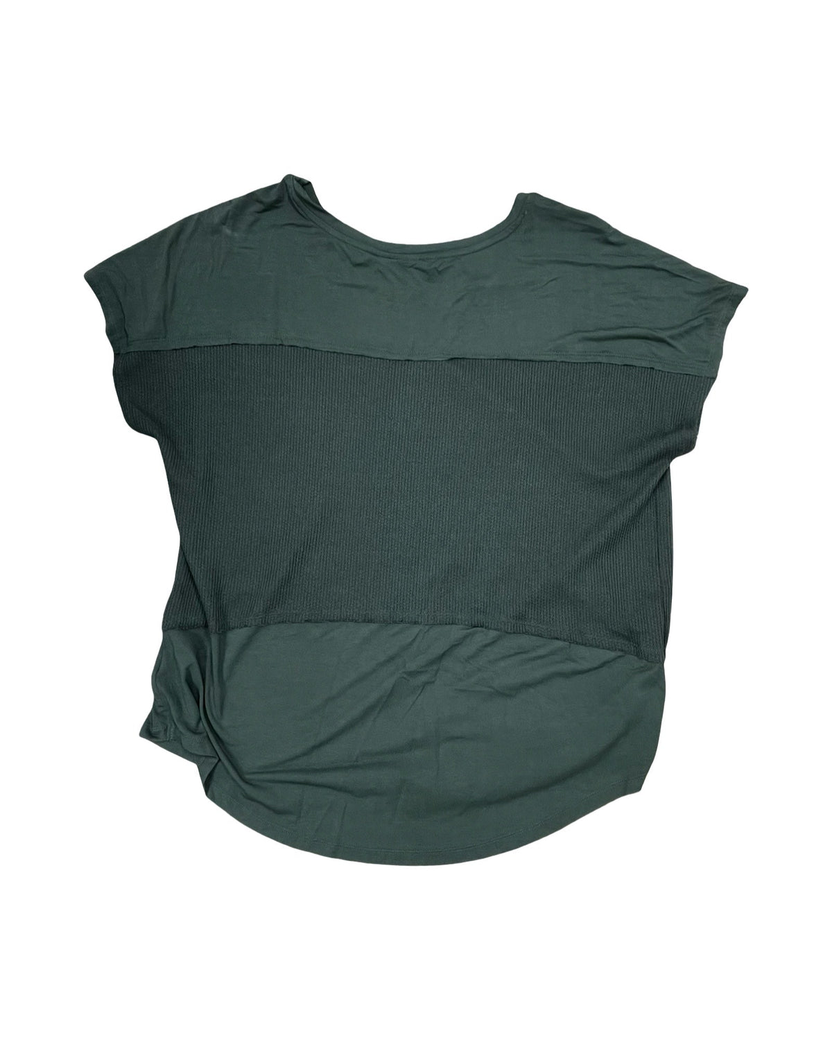 Top Ss By White Crow In Green, Size:2X