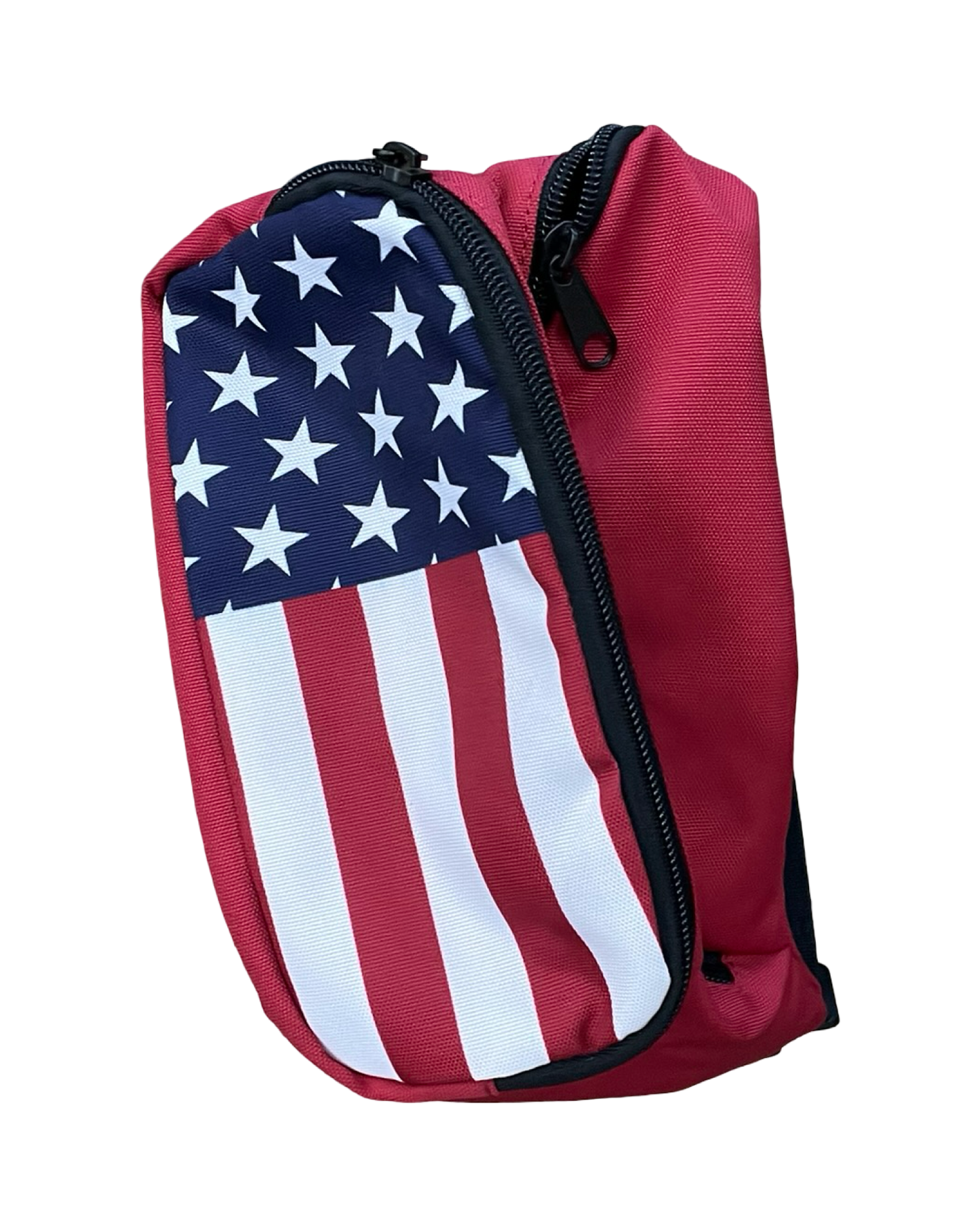 Belt Bag By Clothes Mentor In Blue Red & White, Size:Medium