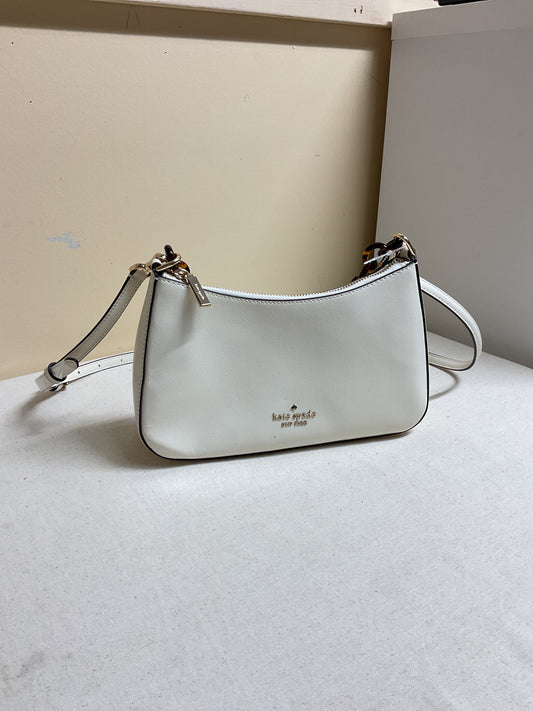 Crossbody Designer By Kate Spade In Cream, Size:Small