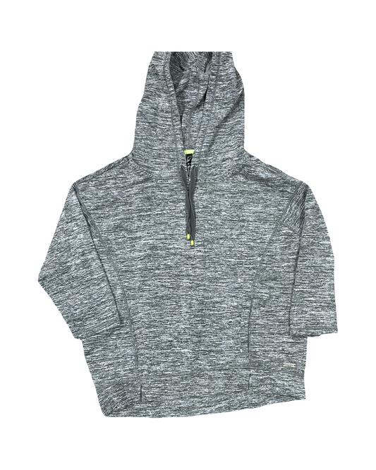 Sweatshirt Hoodie By Nicole By Nicole Miller In Grey, Size:L