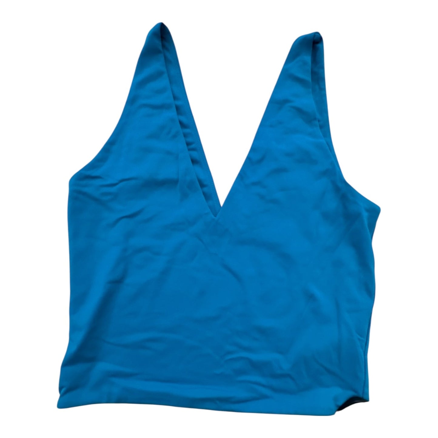 Athletic Bra By Babaton In Teal, Size:M
