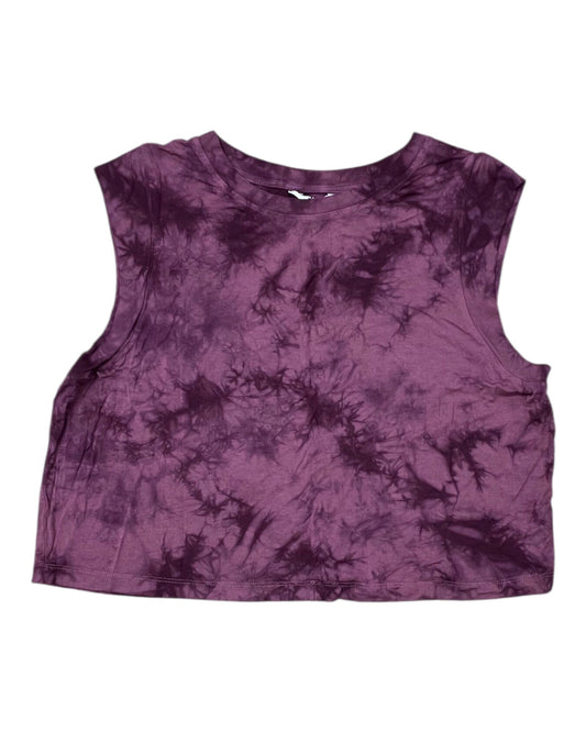 Athletic Top Ss By Joy Lab In Maroon, Size:L