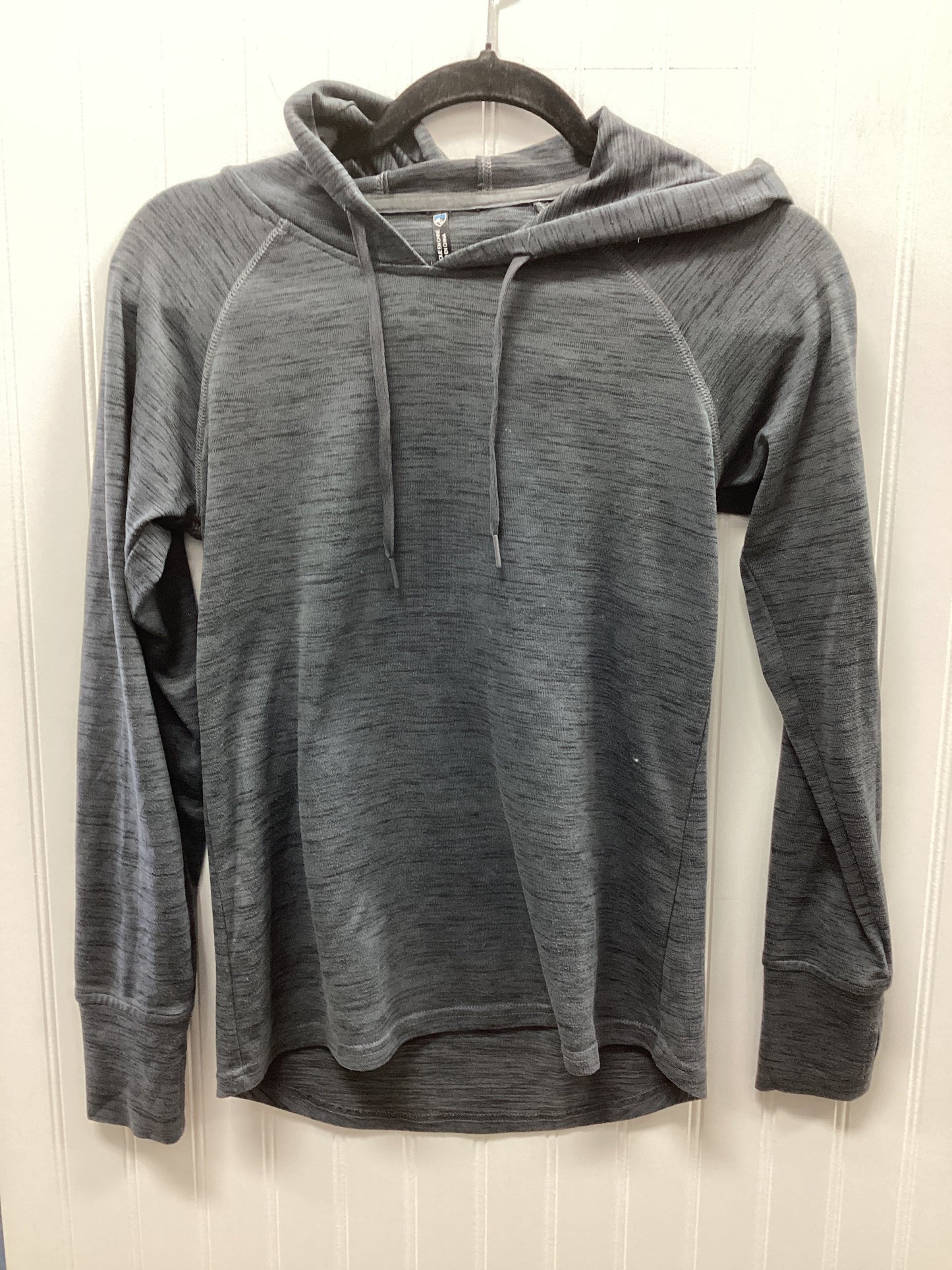 Athletic Top Ls Hoodie By Kuhl In Grey, Size:Xs