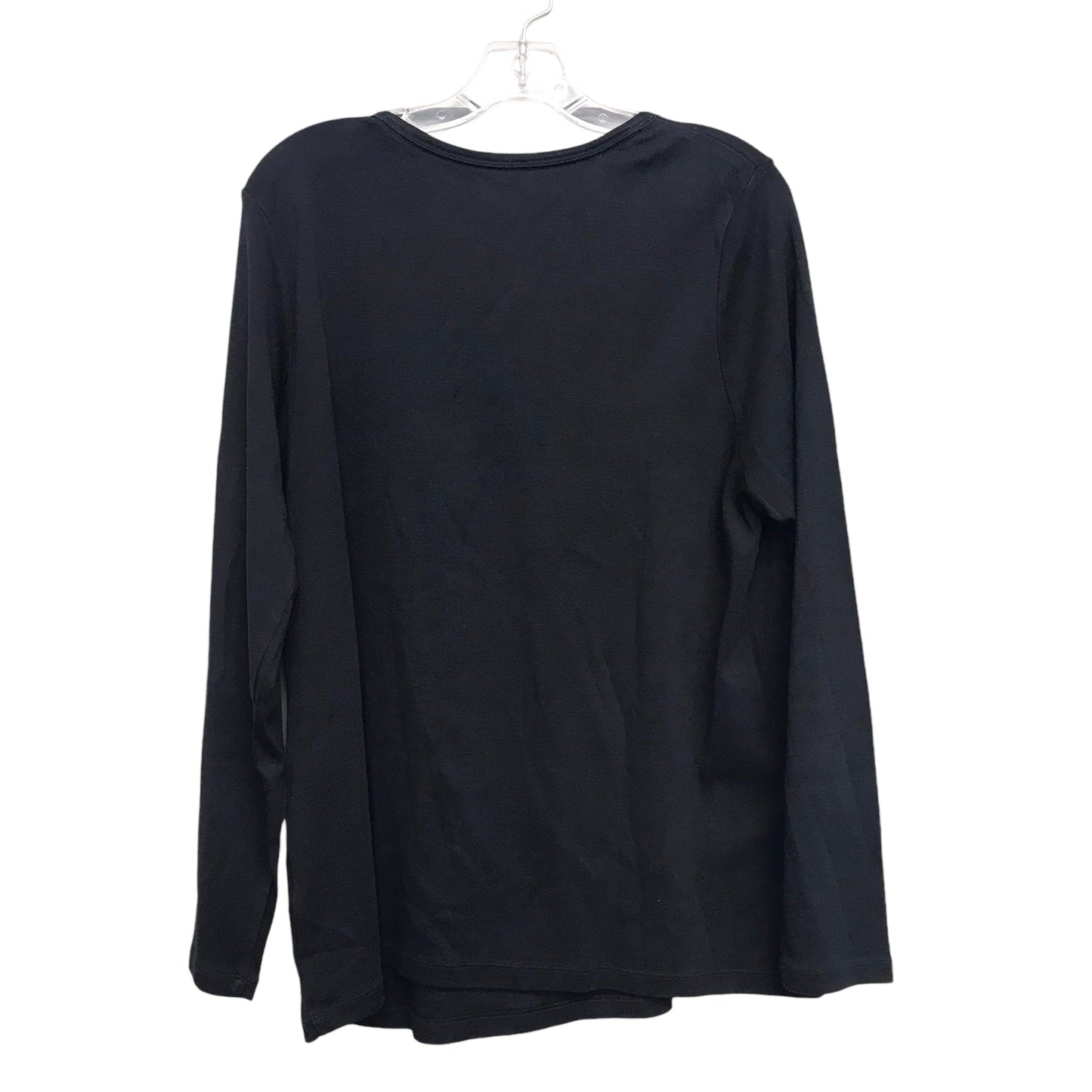 BLACK TOP LS by LANDS END Size:1X