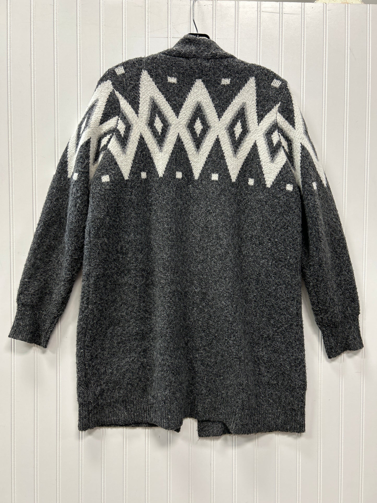 Sweater Cardigan By Staccato In Grey, Size:M