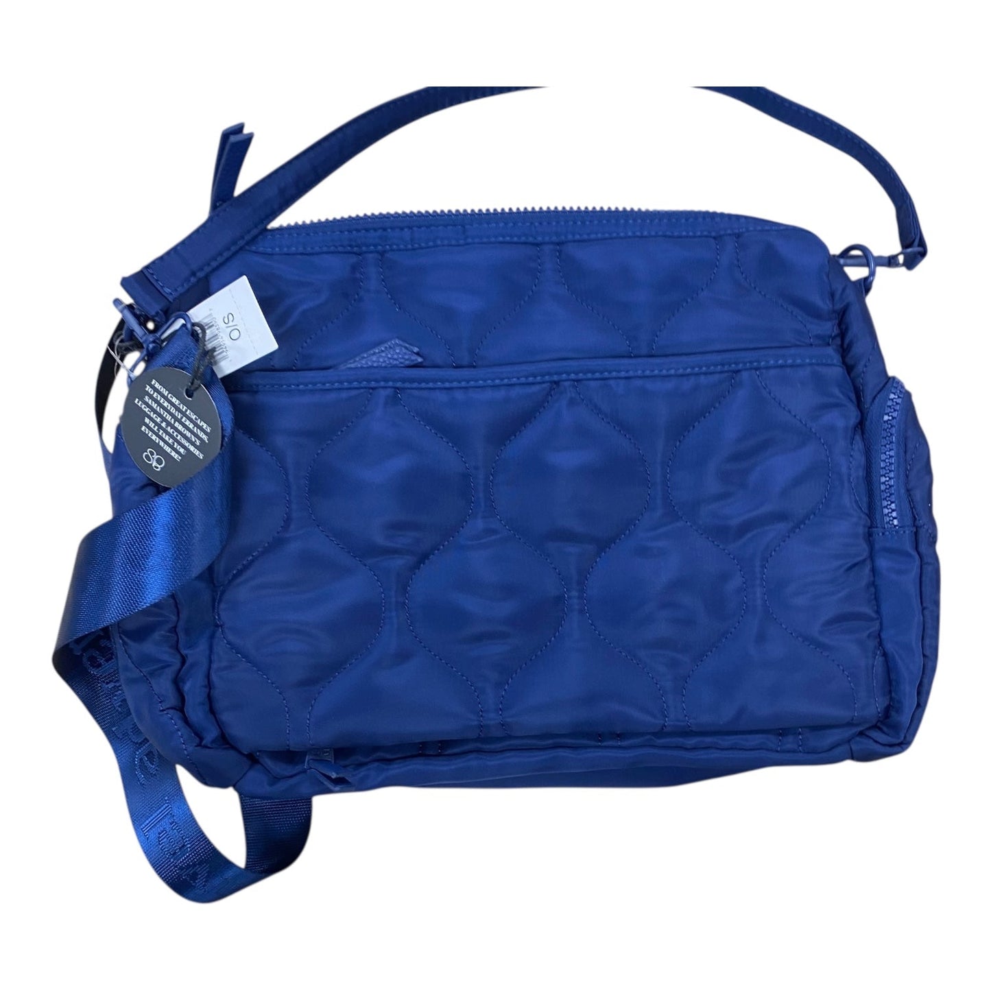 Crossbody  In Blue, Size:Medium