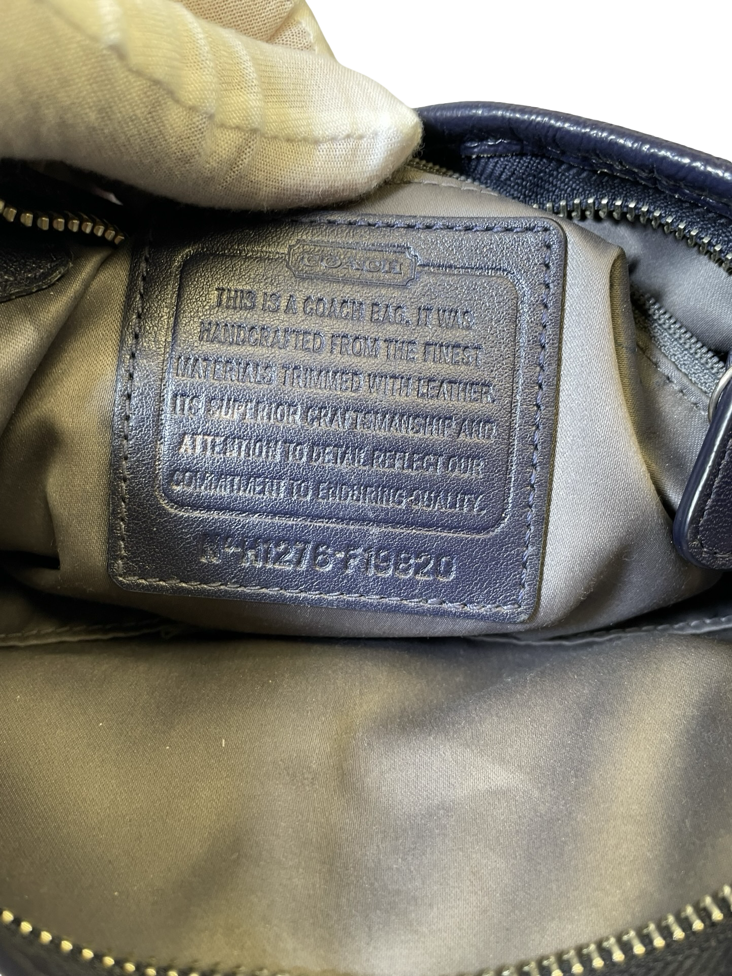 Crossbody Designer By Coach, Size: Medium