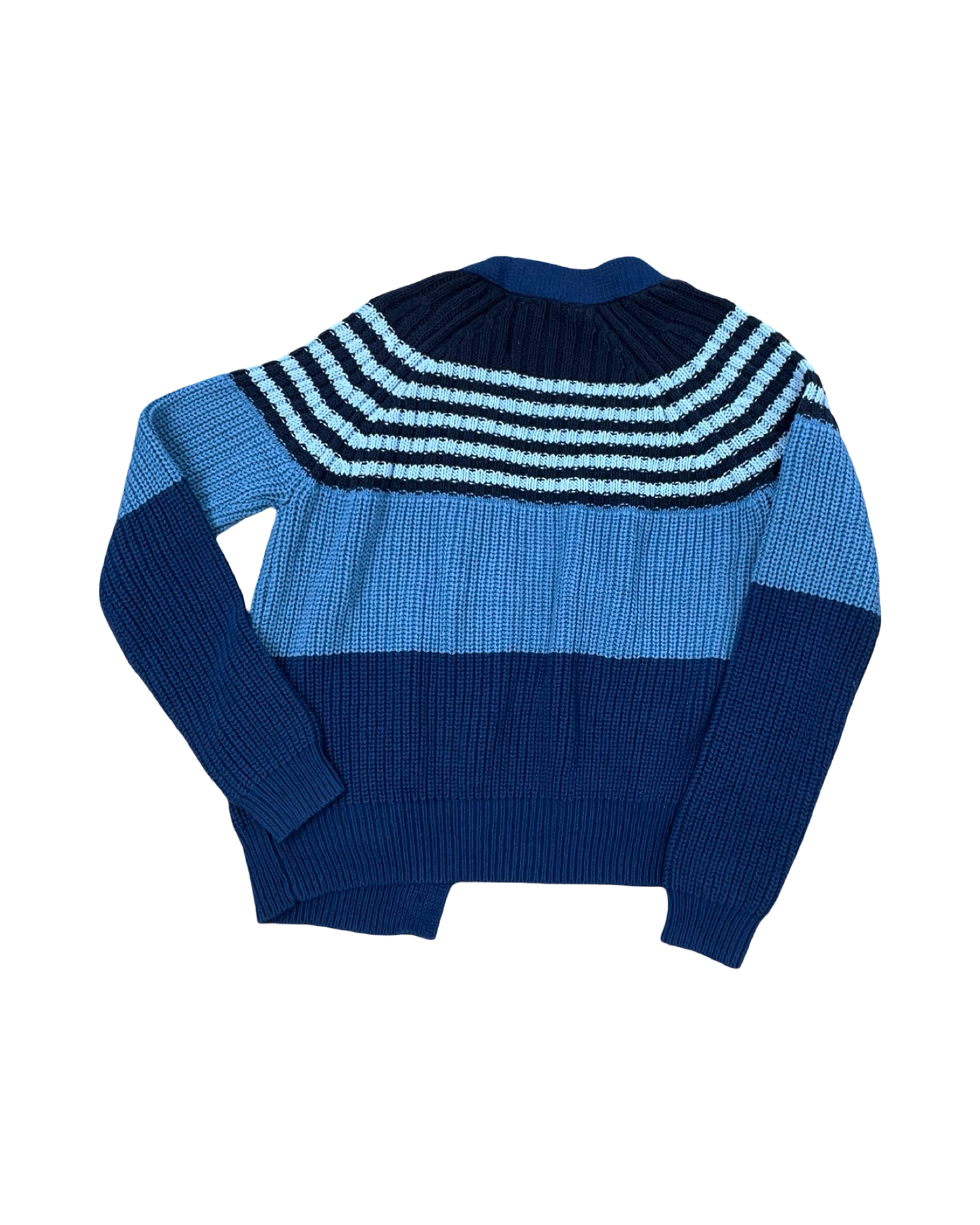 Sweater Cardigan By Time And Tru In Blue, Size:Xs