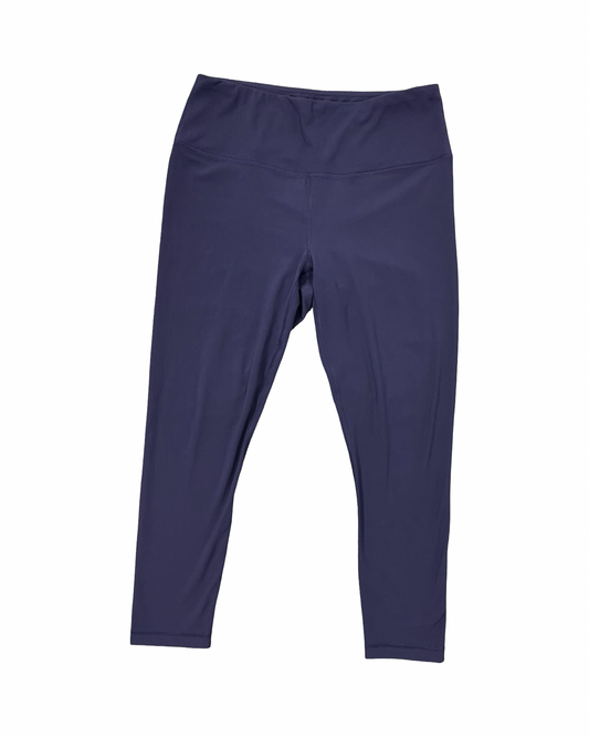 Athletic Leggings By Yogalicious In Purple, Size:Xl