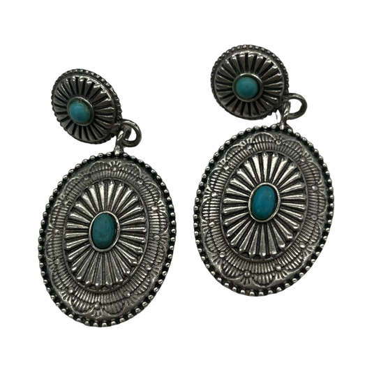 Earrings Dangle/Drop By Clothes Mentor In Silver