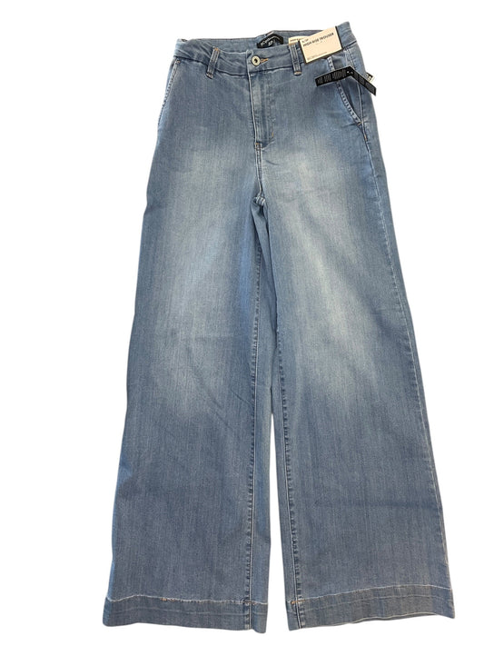 Jeans Wide Leg By Bcbgeneration In Blue, Size:8