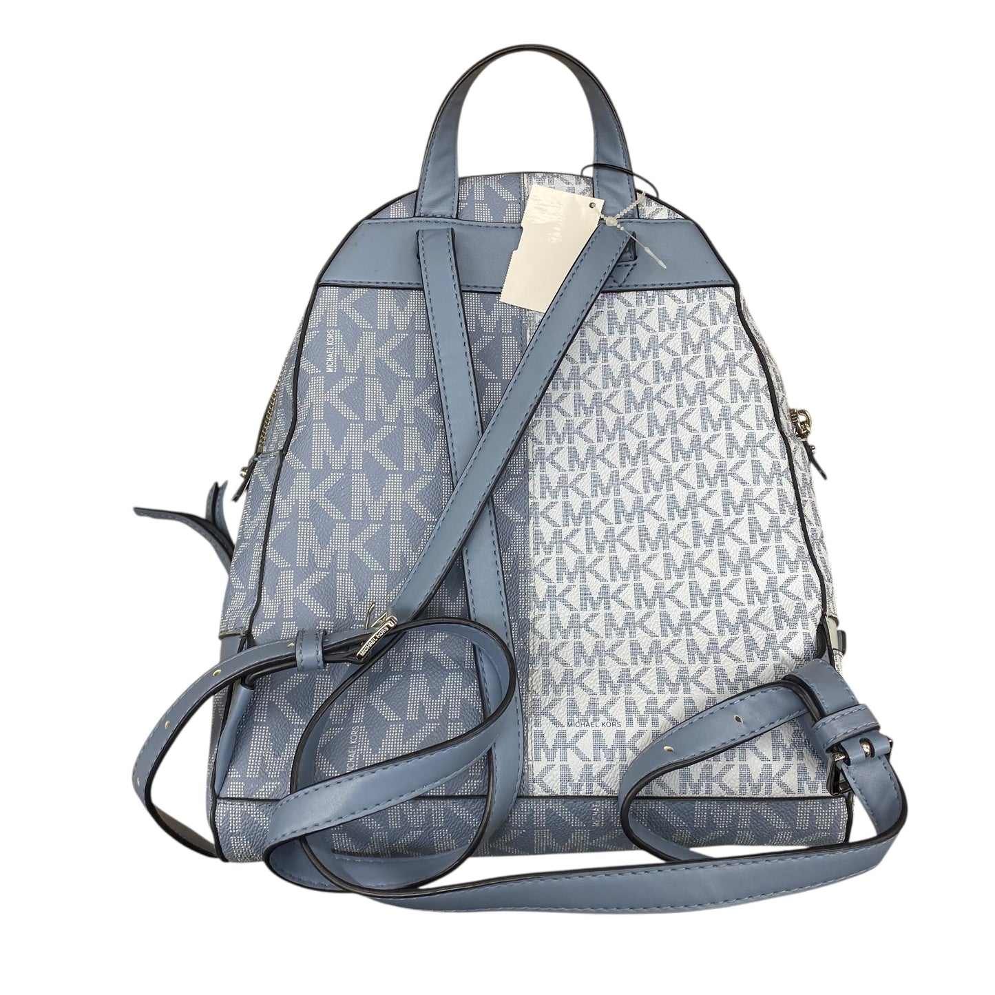 Backpack Designer By Michael Kors In Blue, Size:Medium