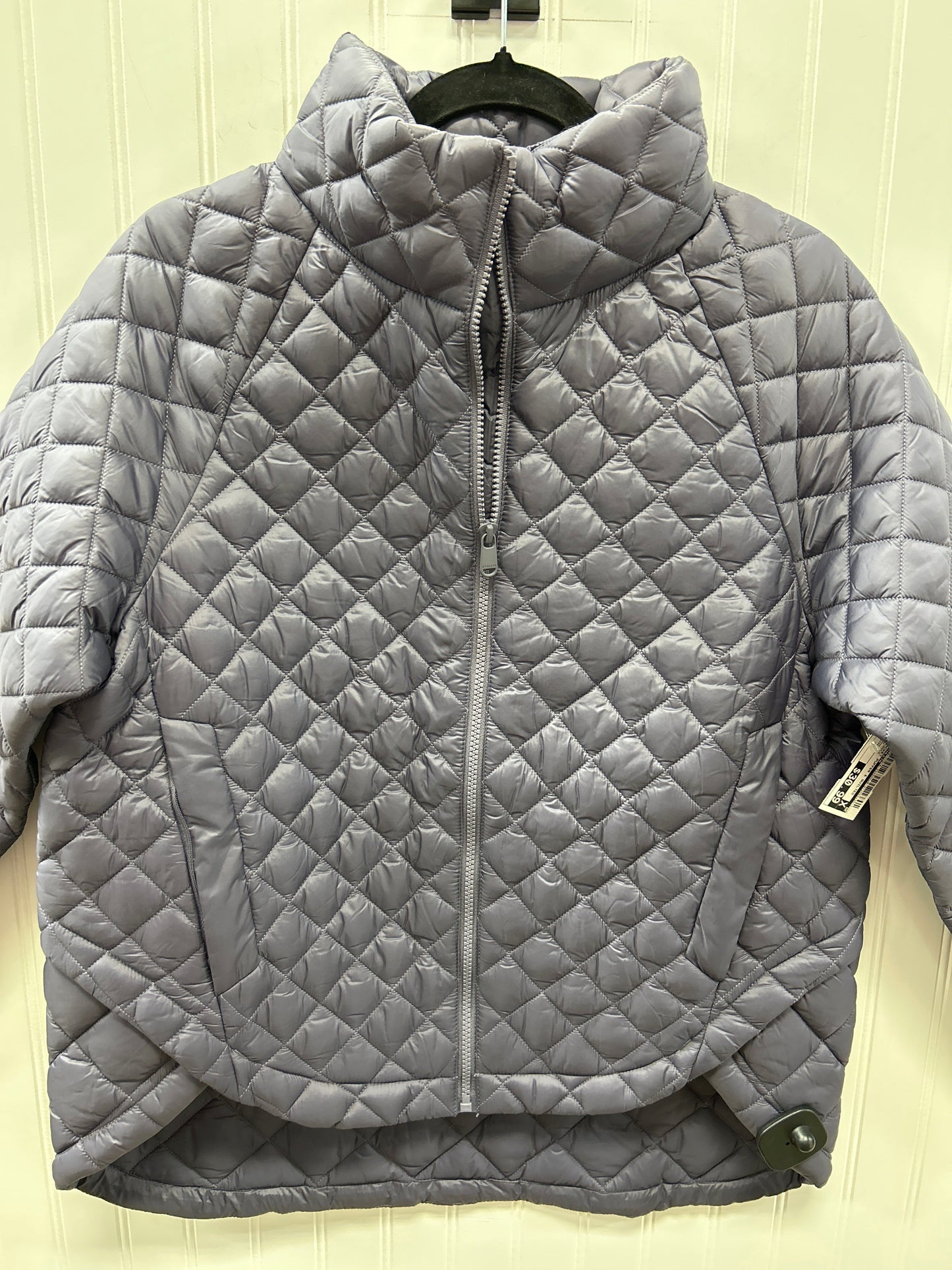 Jacket Puffer & Quilted By Athleta In Purple, Size:M