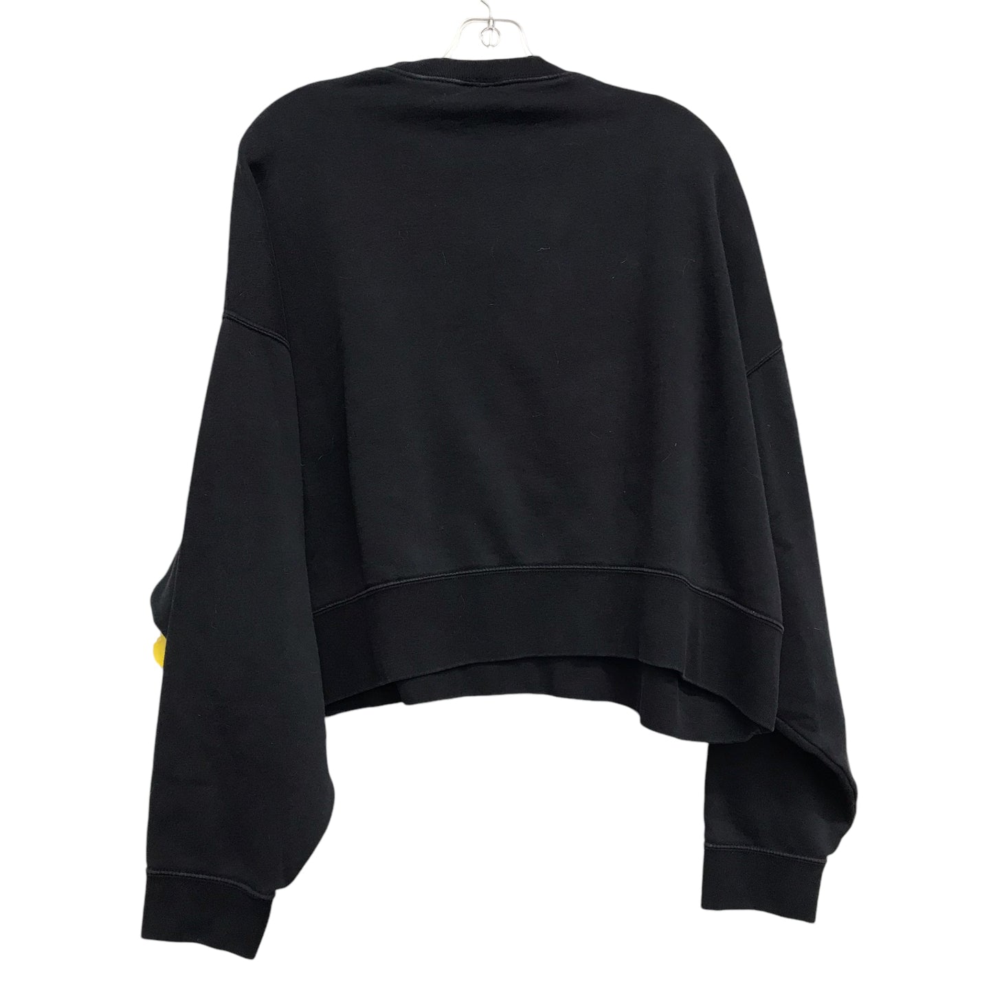 Athletic Sweatshirt Crewneck By Nike Apparel In Black, Size:M