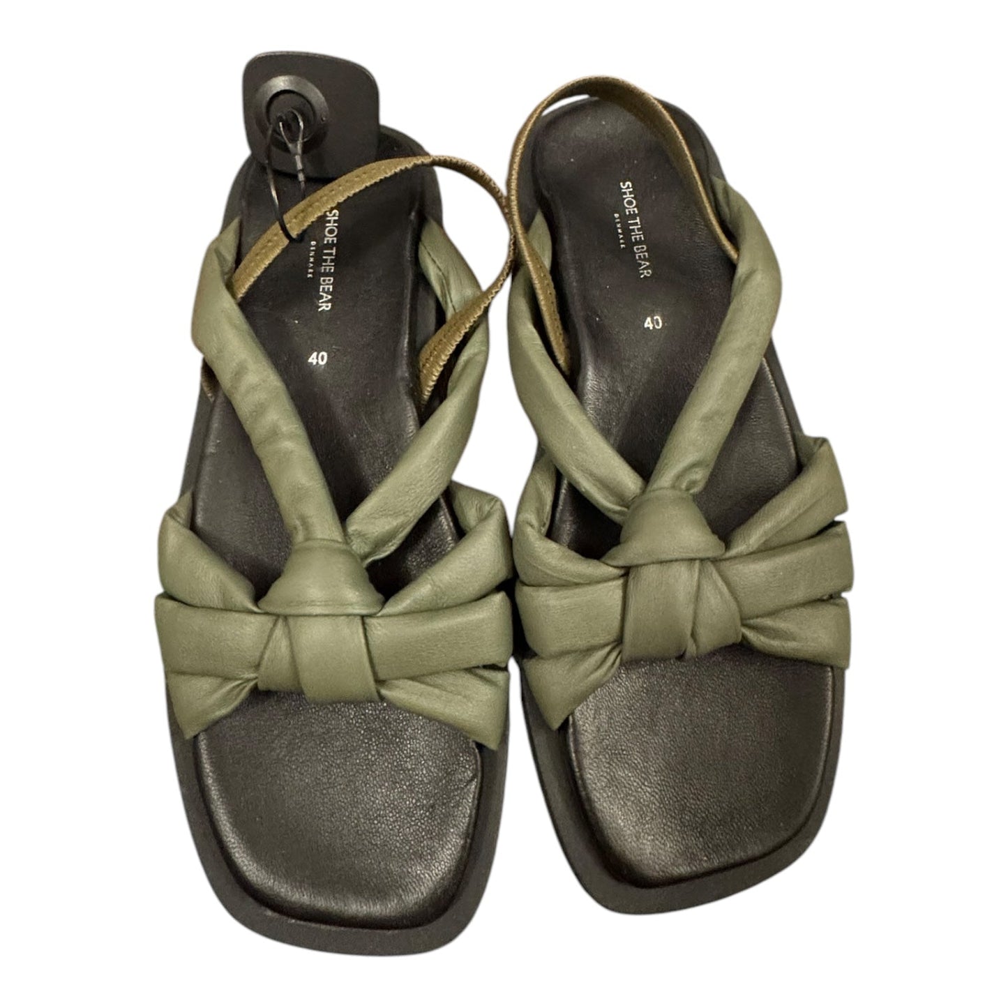 Sandals Flats By SHOE THE BEAR In Green, Size:9.5