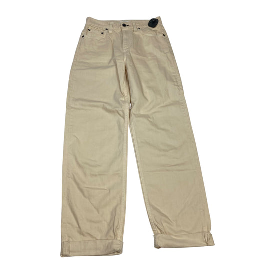 Jeans Straight By Askk Ny In Tan Denim, Size:24