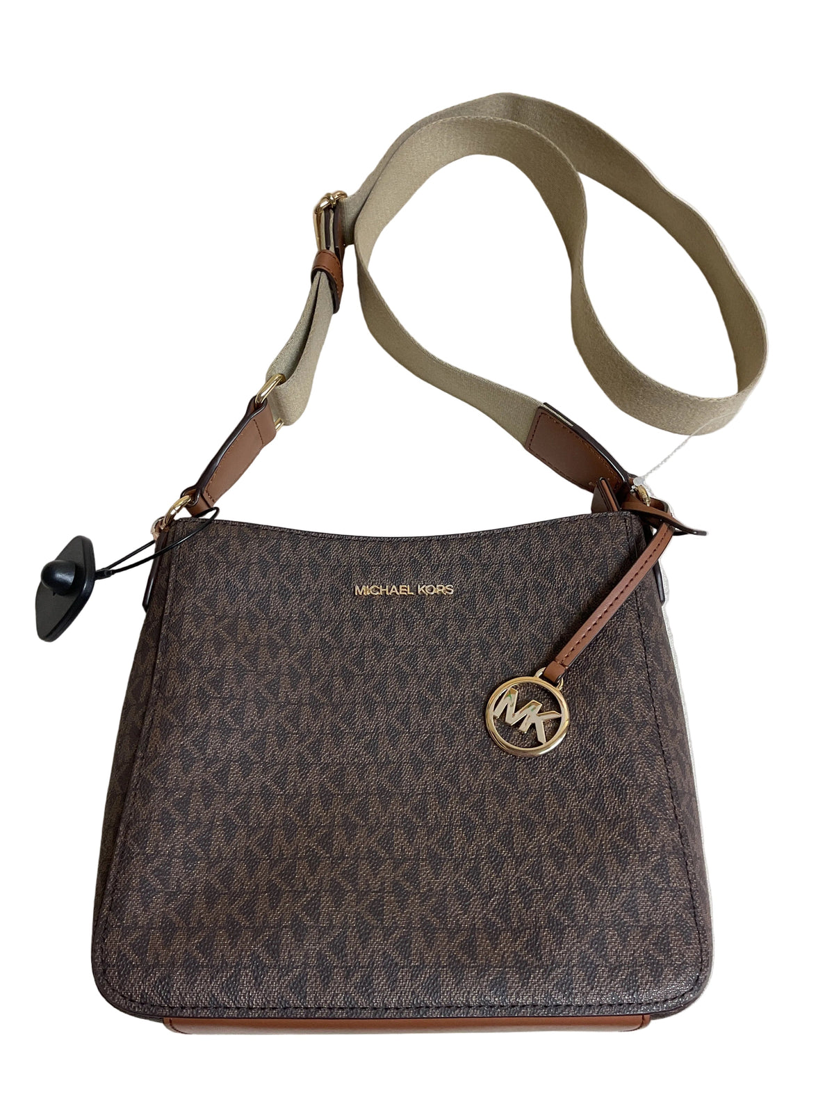 Crossbody Designer By Michael Kors In Brown, Size:Medium