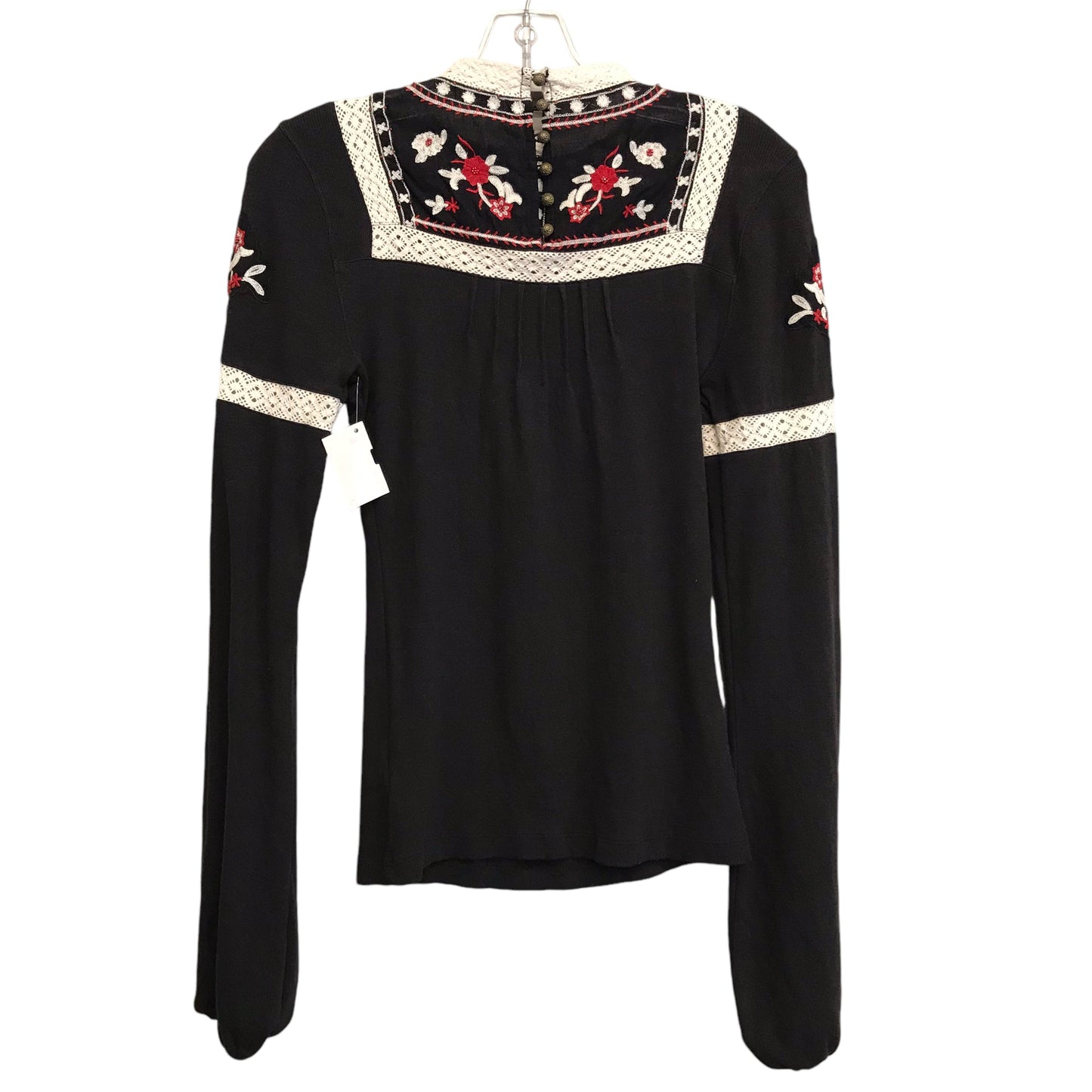 Top Ls By Free People In Black, Size:S