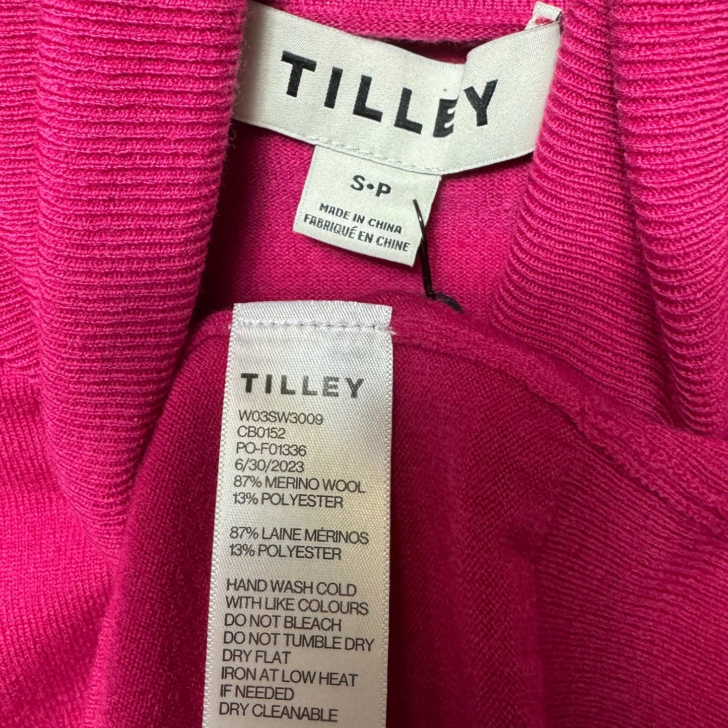 Sweater By Tilley In Pink, Size: S