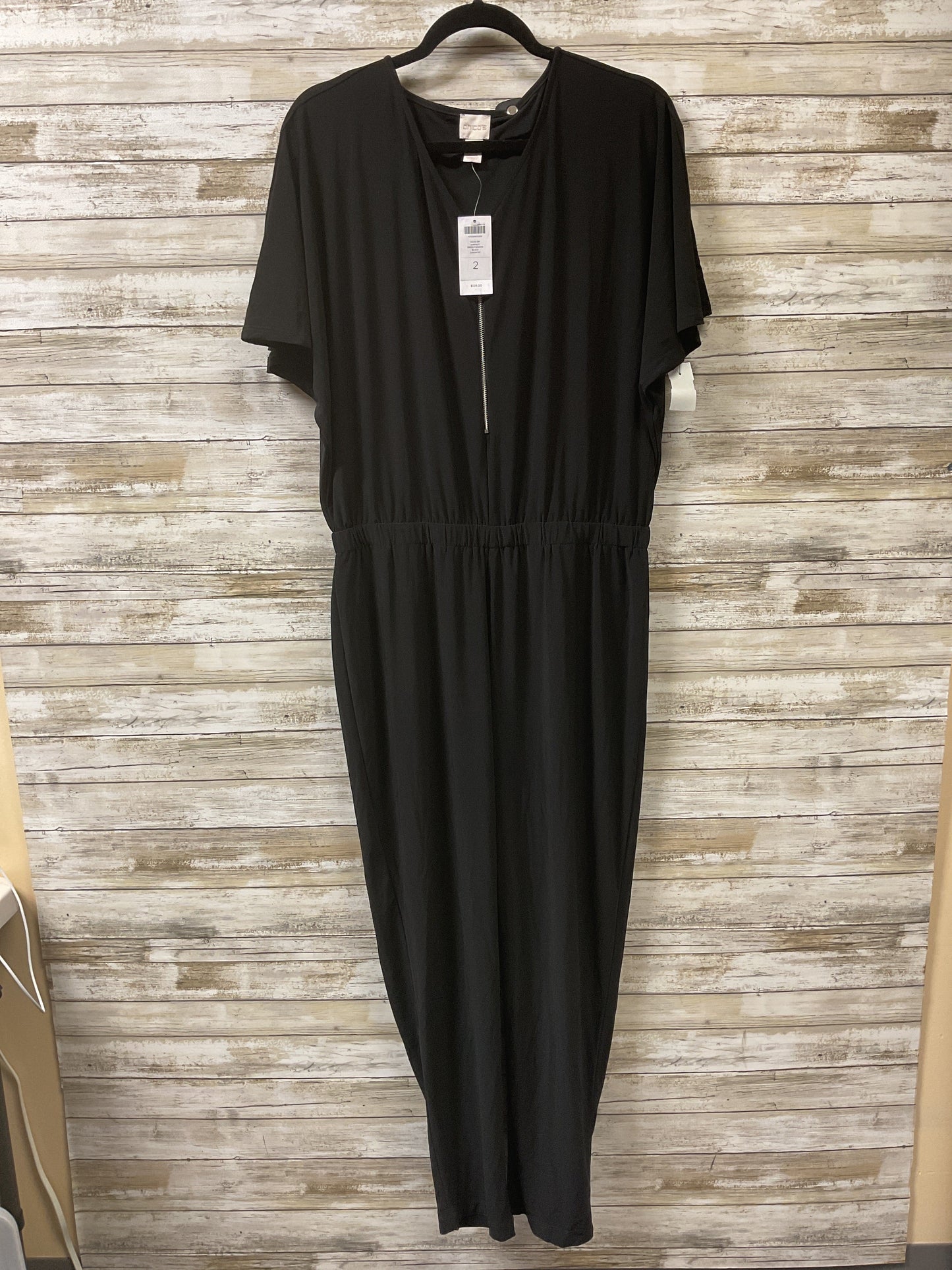 Jumpsuit By Chicos In Black, Size:L