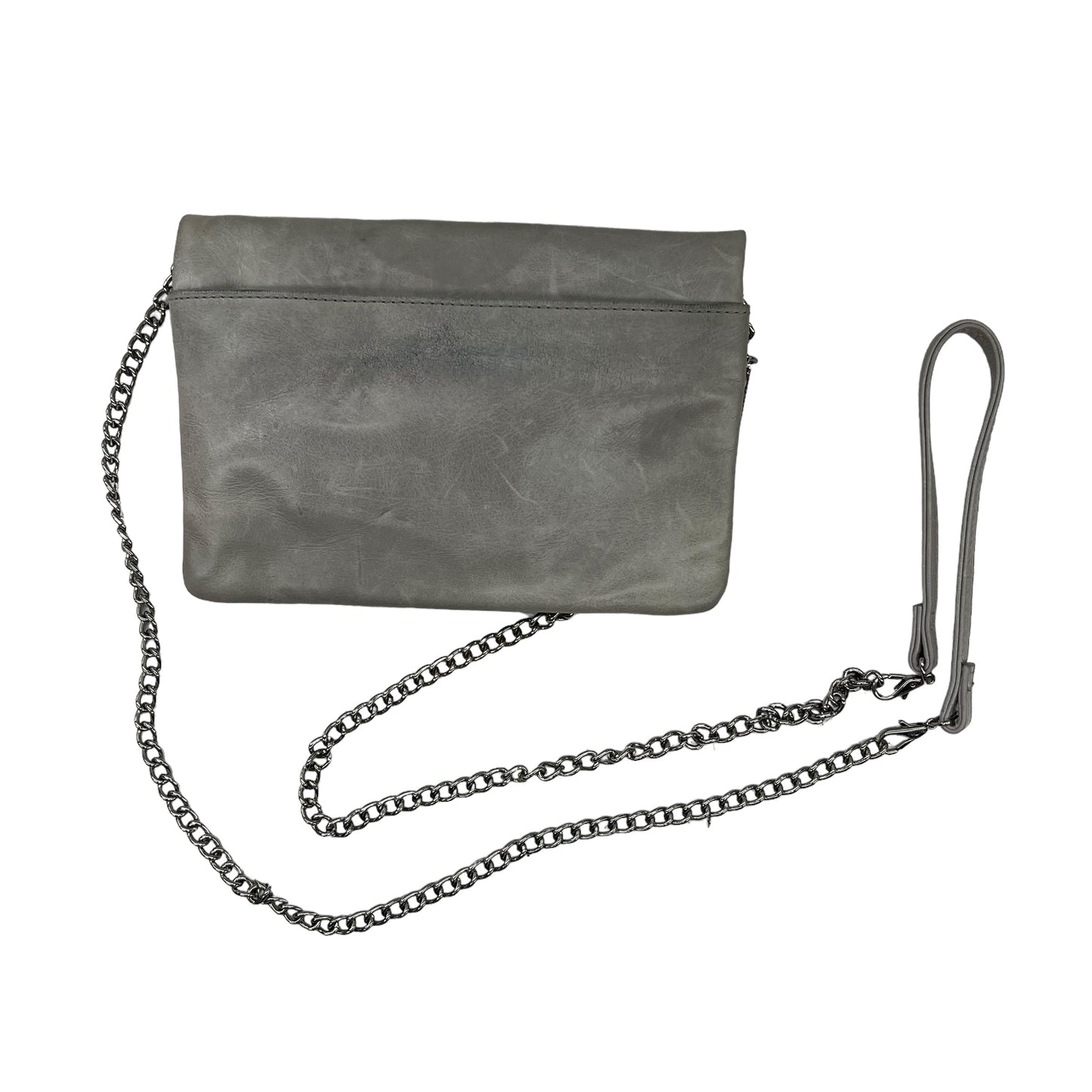 GREY CROSSBODY LEATHER by HOBO INTL Size:SMALL