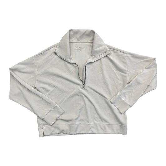 Athletic Sweatshirt Collar By Athleta In Cream, Size:M