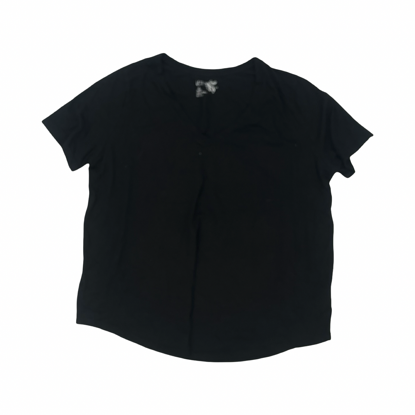 Top Ss By Terra & Sky In Black, Size:L
