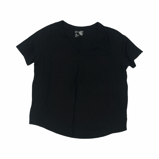 Top Ss By Terra & Sky In Black, Size:L