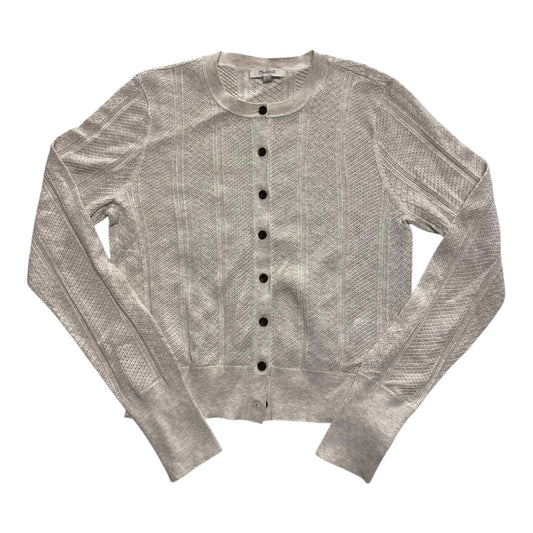 Sweater Cardigan By Madewell In Grey, Size:L