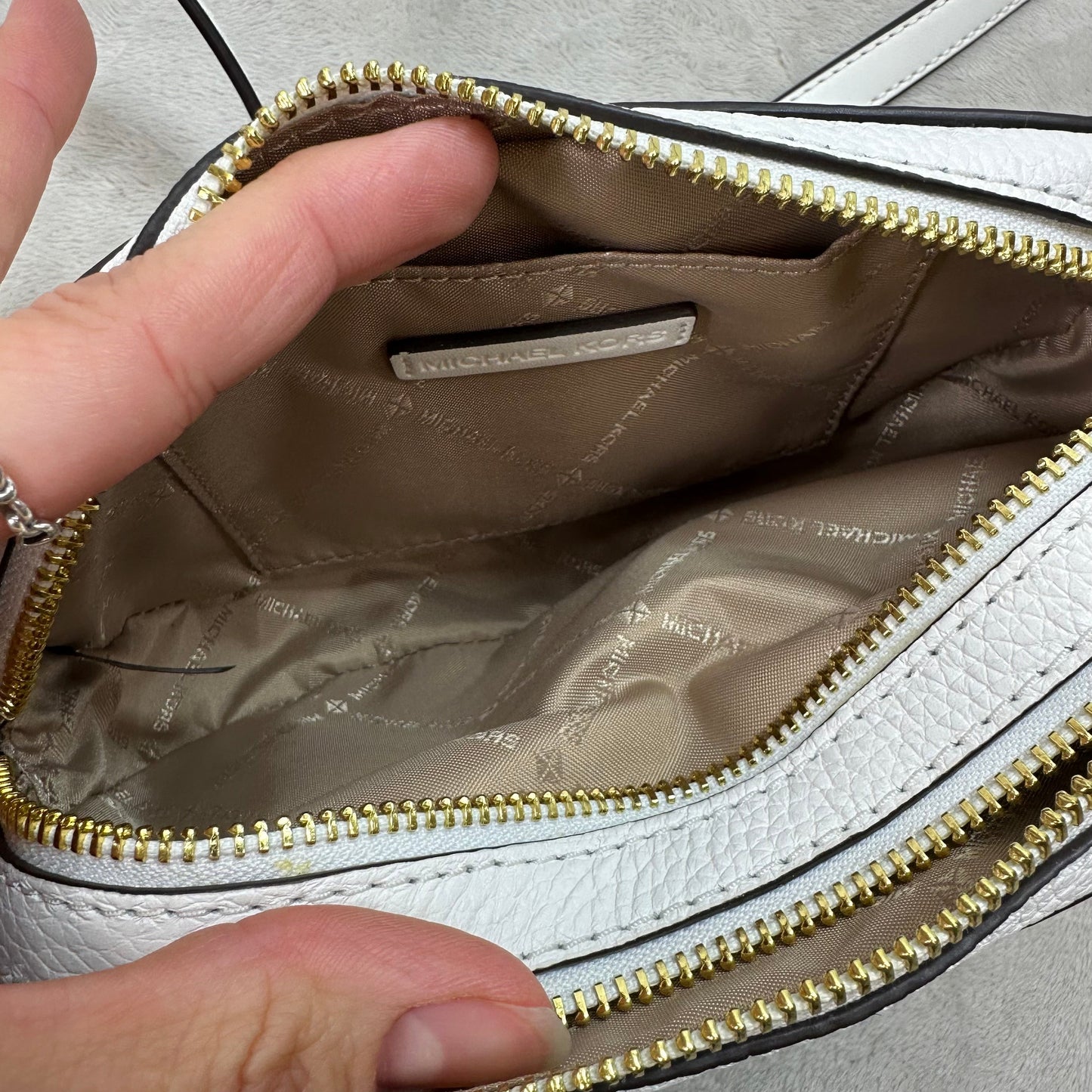 Crossbody Designer By Michael Kors, Size: Small