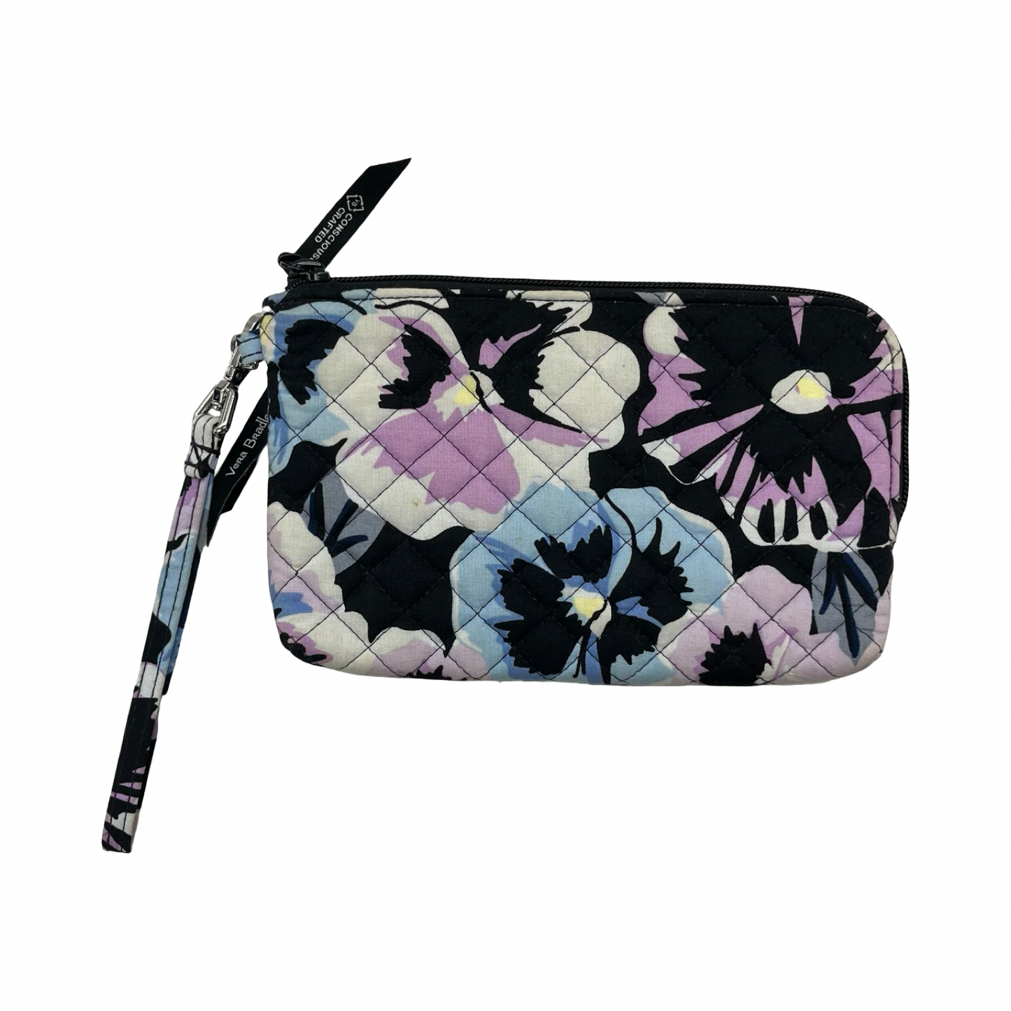 Wristlet By Vera Bradley In Floral Print, Size:Large