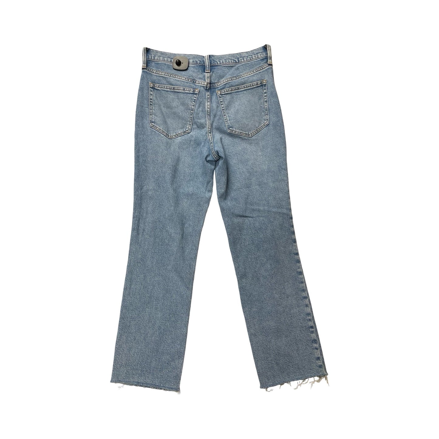 Jeans Straight By J. Crew In Blue Denim, Size:8