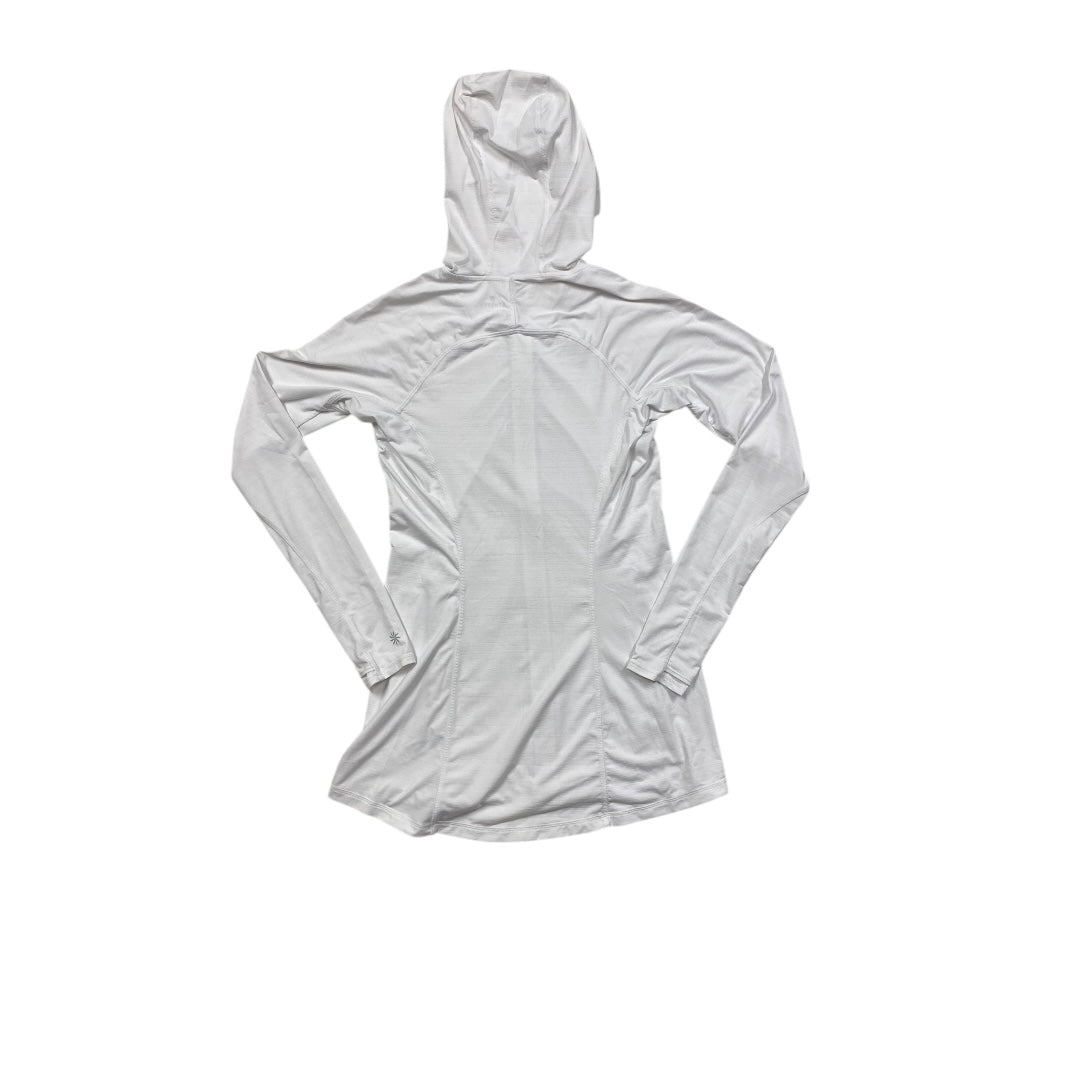 Athletic Jacket By Athleta In White, Size:S