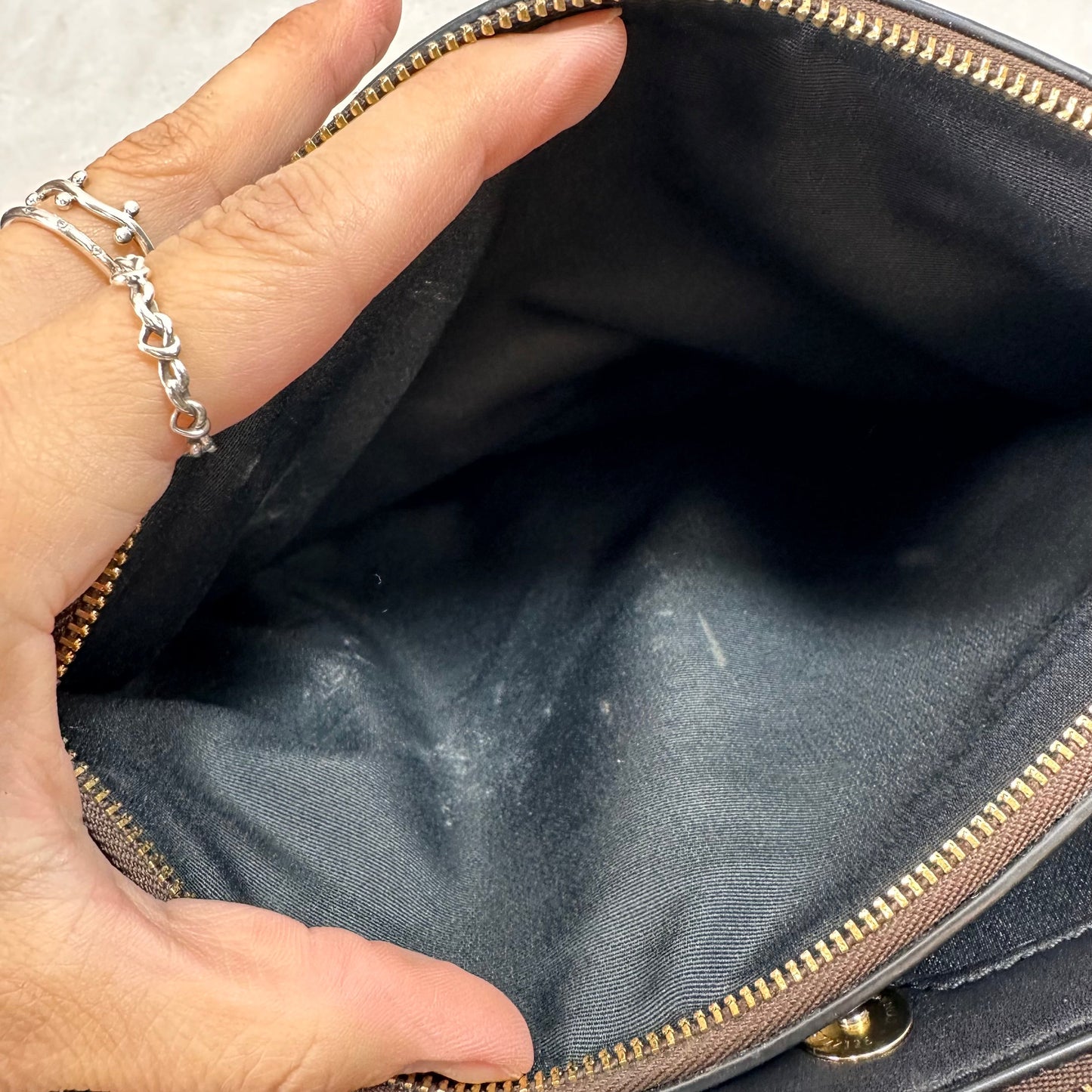 Crossbody Designer By Coach, Size: Small