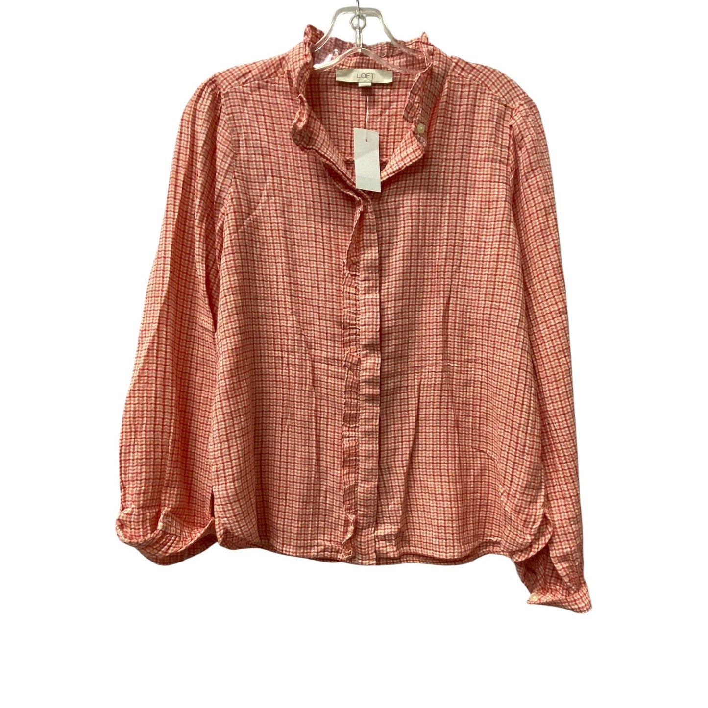 Top Ls By Loft In Orange, Size:Xxs