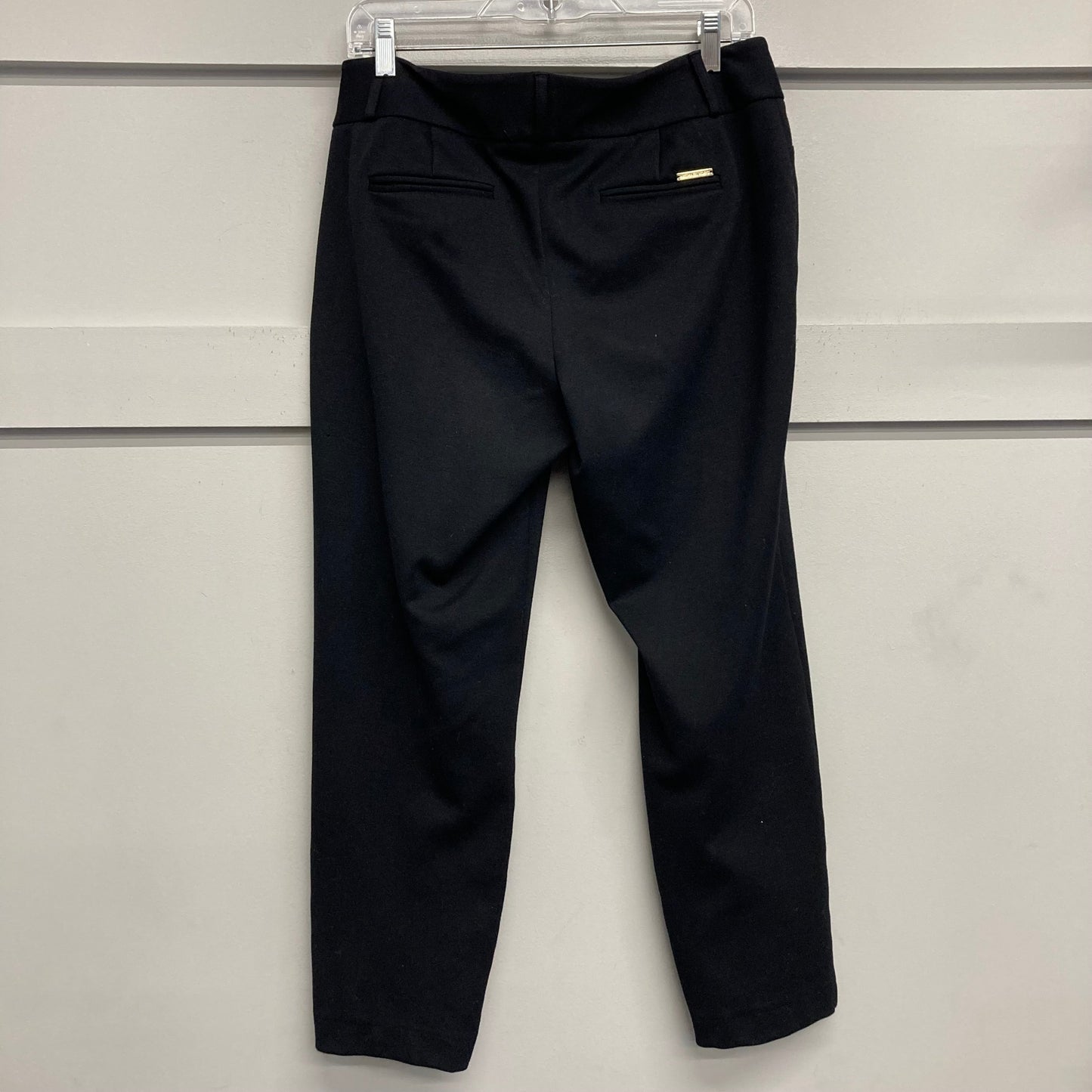 Pants Cropped By Michael By Michael Kors In Black, Size:10