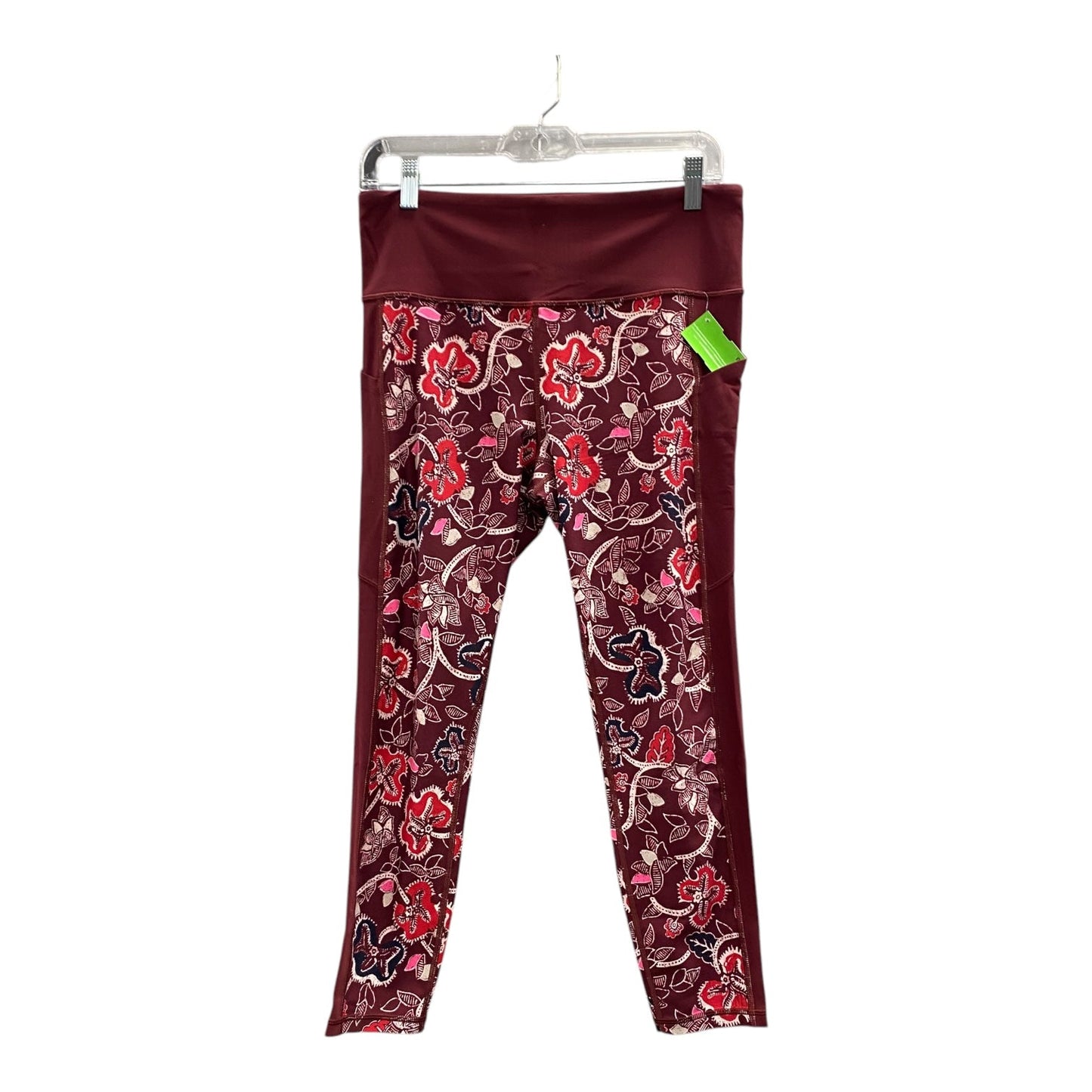 Athletic Pants By Athleta In Red, Size:L