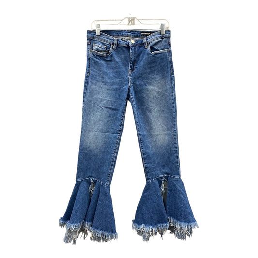 Jeans Flared By Blanknyc In Blue, Size:8