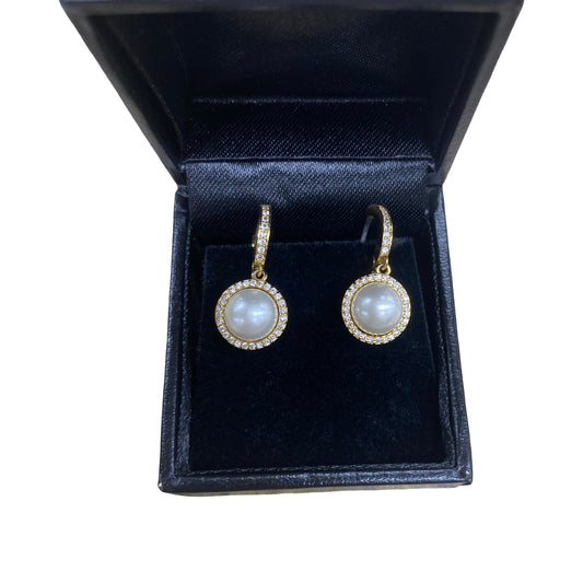 Earrings Designer By Kate Spade In Gold