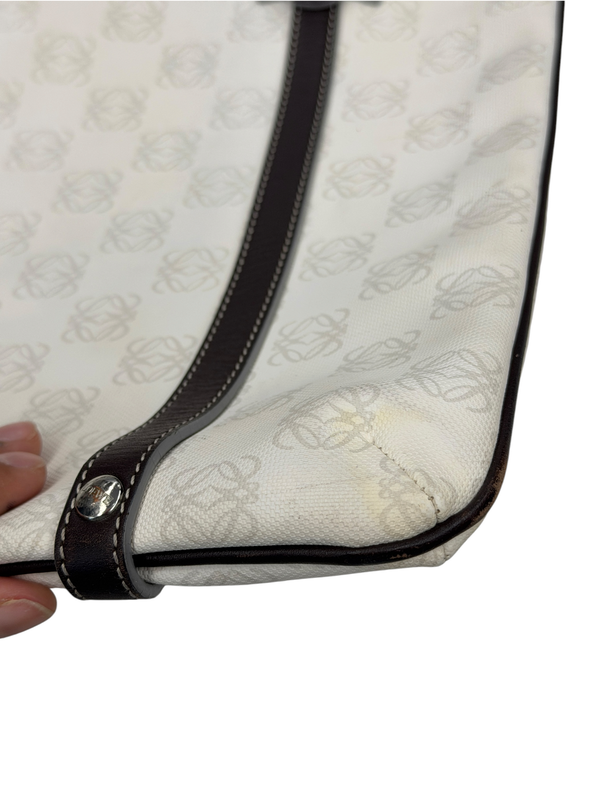 Tote Luxury Designer By Loewe, Size: Medium