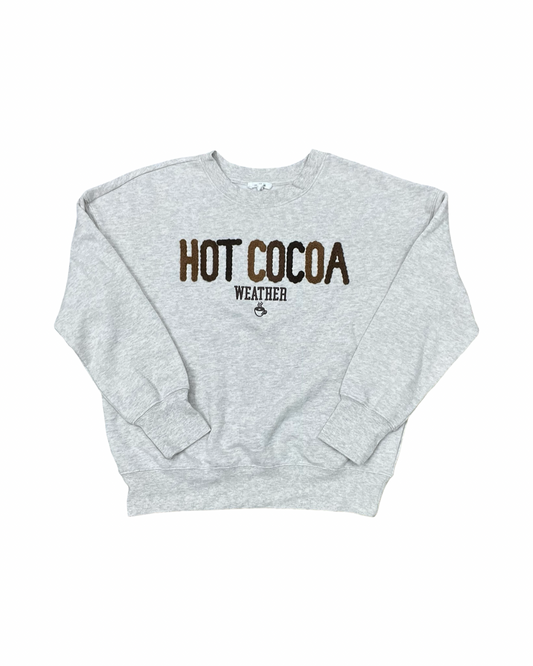 Sweatshirt Crewneck By Maurices In Brown & Grey, Size:M