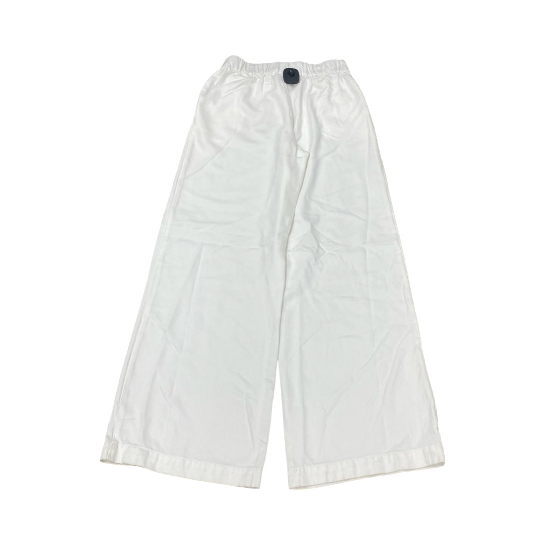 Pants Wide Leg By YFB In White, Size:S