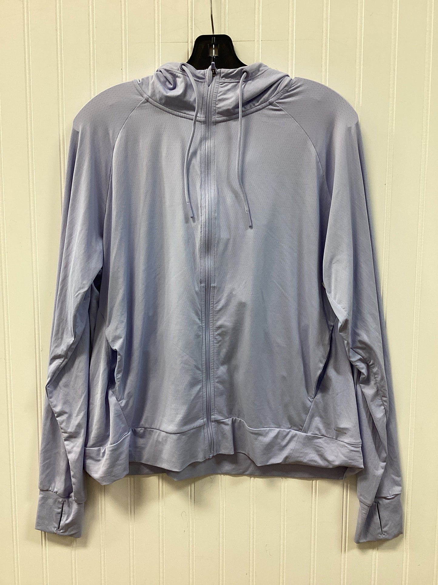 Athletic Jacket By Mondetta In Purple, Size:L