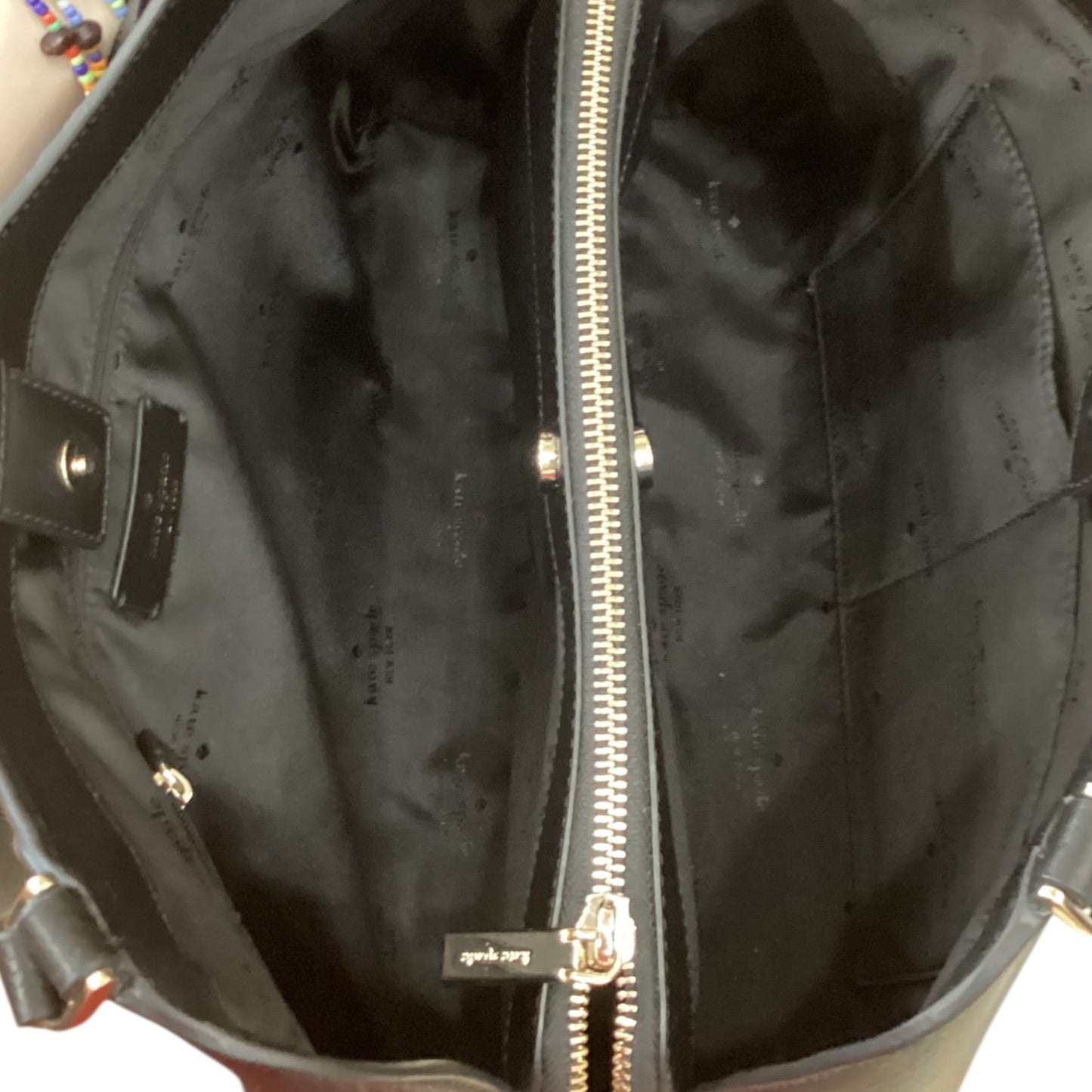 Handbag Designer By Kate Spade In Black, Size:Medium