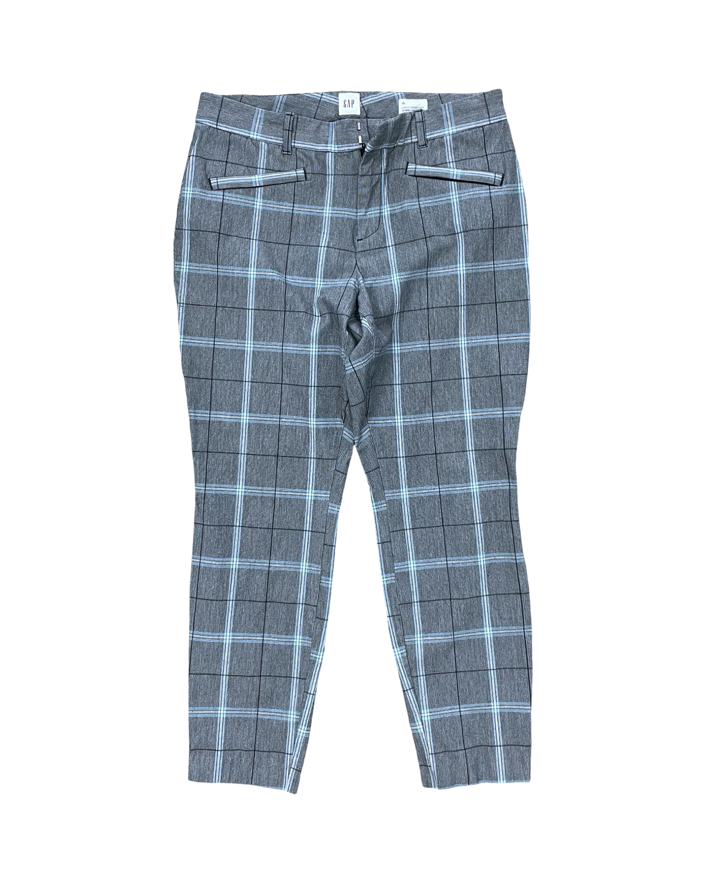 Pants Cropped By Gap In Grey, Size:10